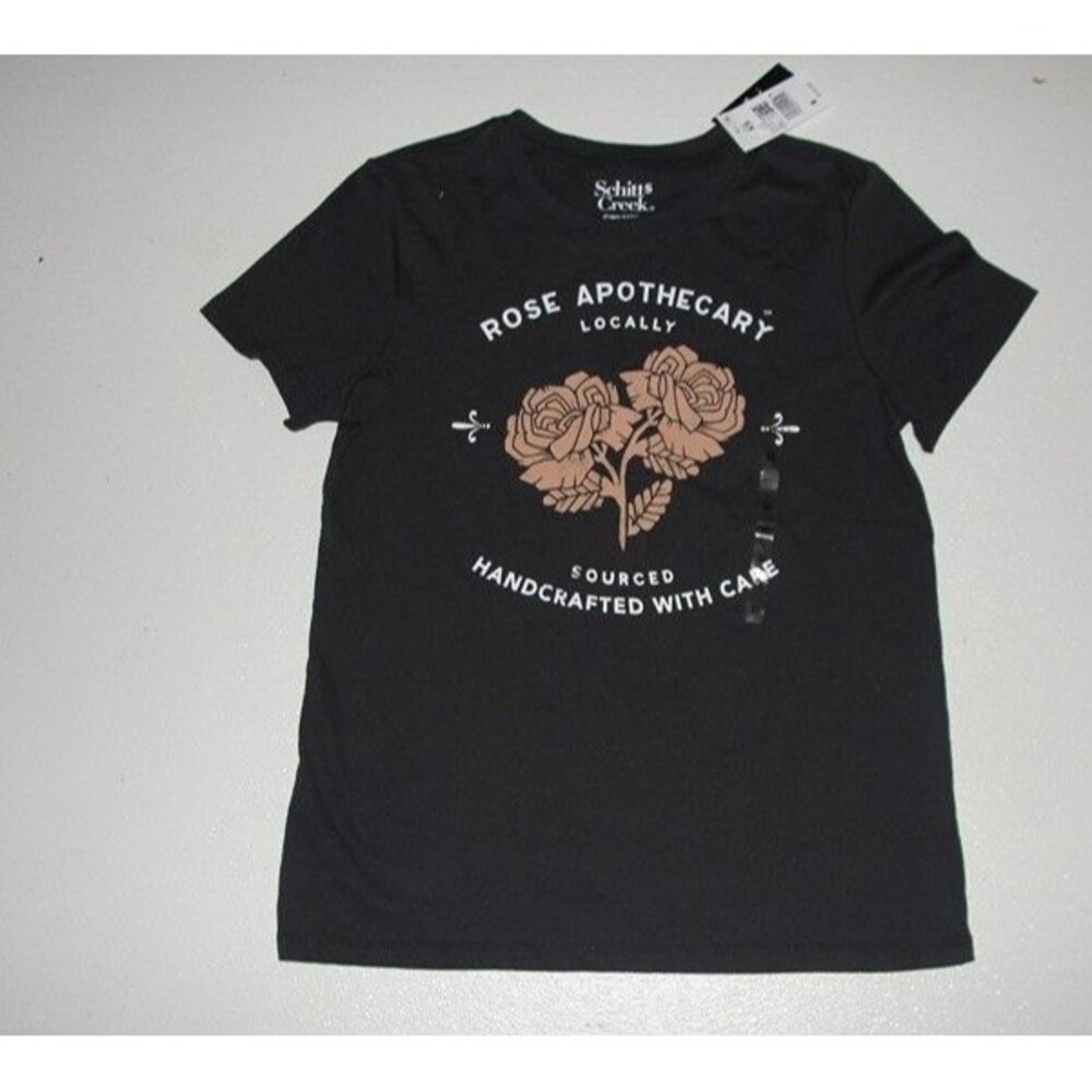 Women's Size XS Schitt's Creek Rose Apothecary Graphic T-shirt